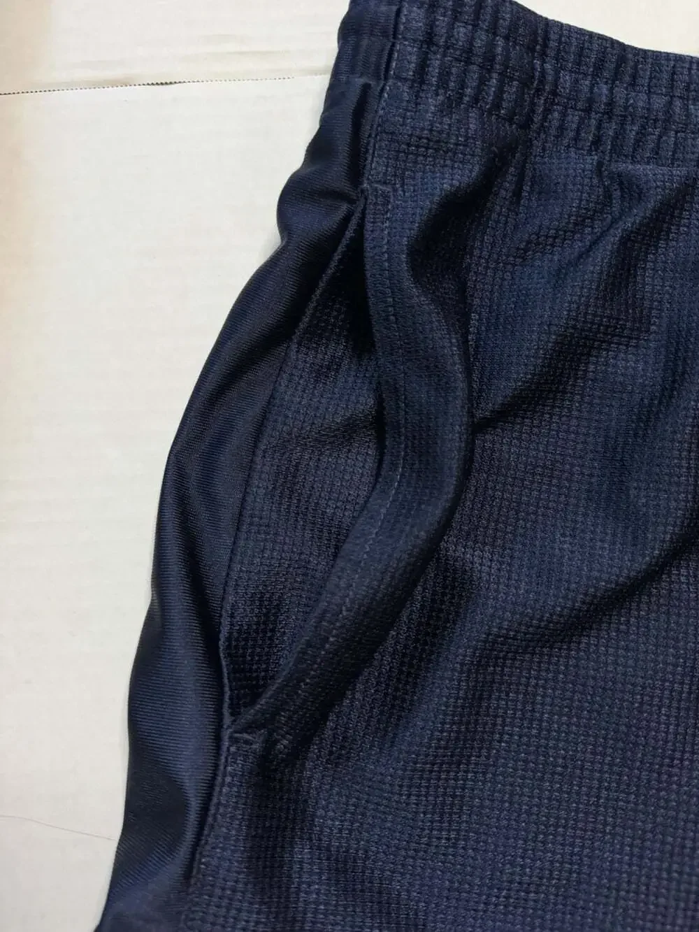 Vintage Nike Dazzle Basketball Shorts Navy Blue Mens Size XXL Y2K Baggy